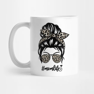 leopard print Mom life Mug